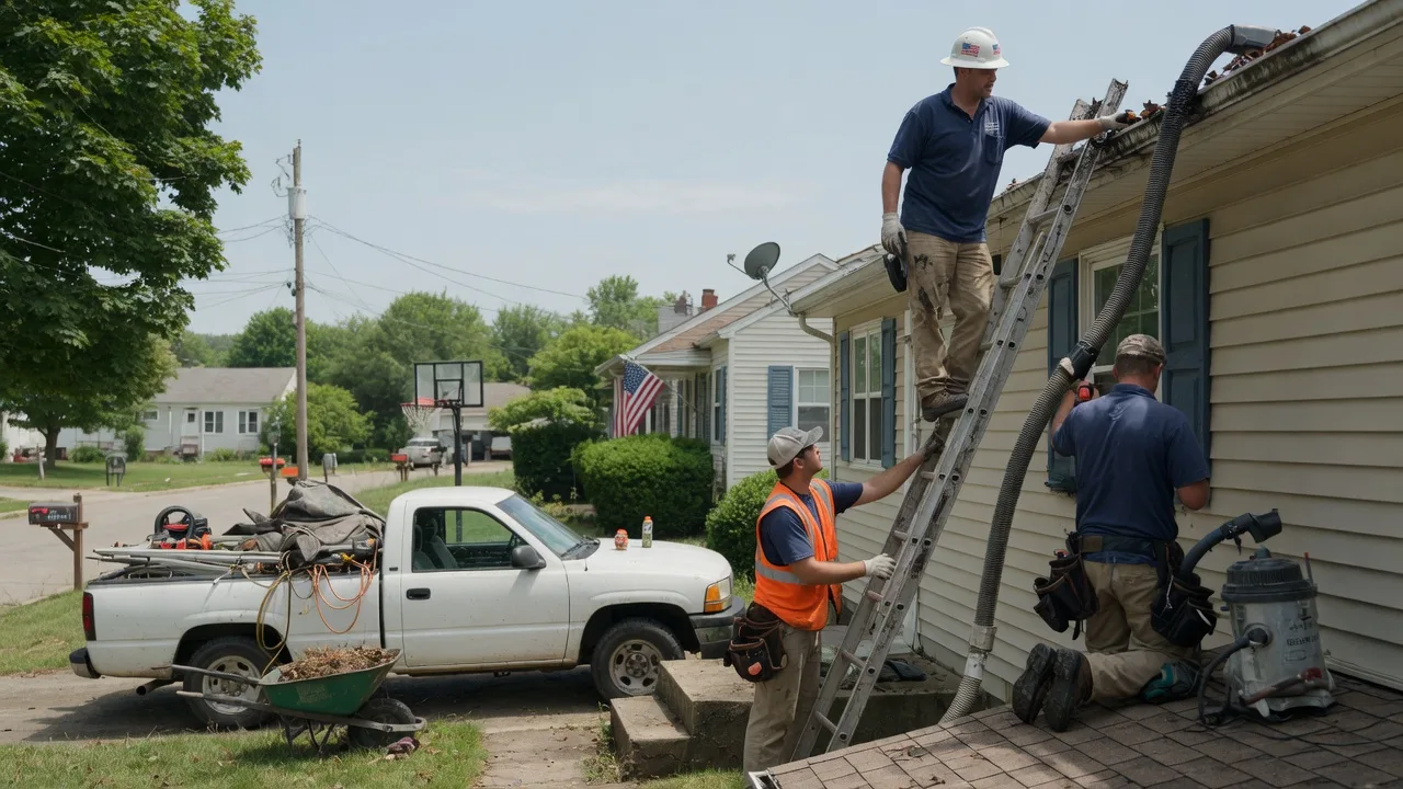 Gutter Installation in Casstown, OH near me